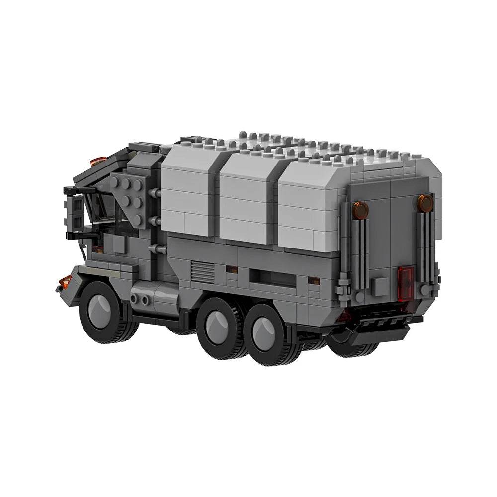 MOC Futuristic Military Truck Model Building Block DIY Building Bricks MOC - ToylandEU