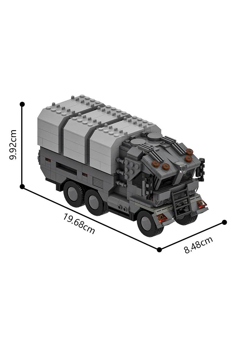 MOC Futuristic Military Truck Model Building Block DIY Building Bricks MOC - ToylandEU