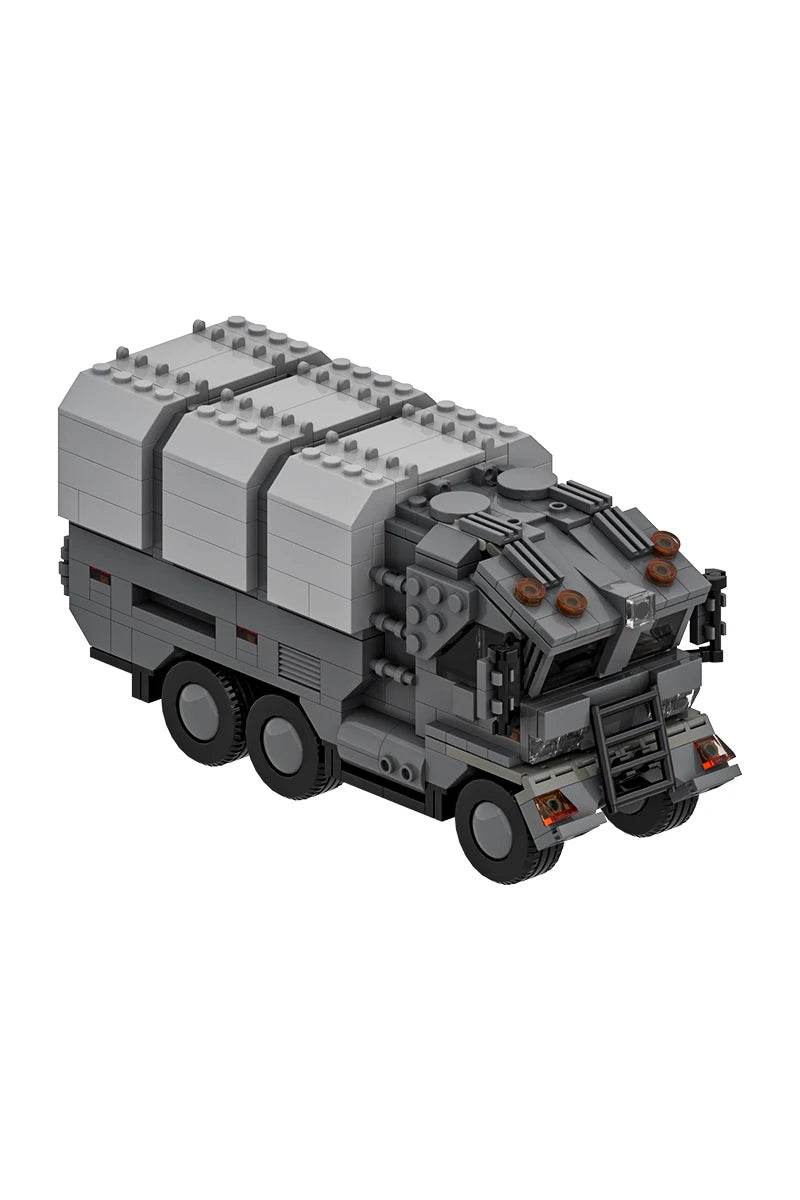 MOC Futuristic Military Truck Model Building Block DIY Building Bricks MOC - ToylandEU