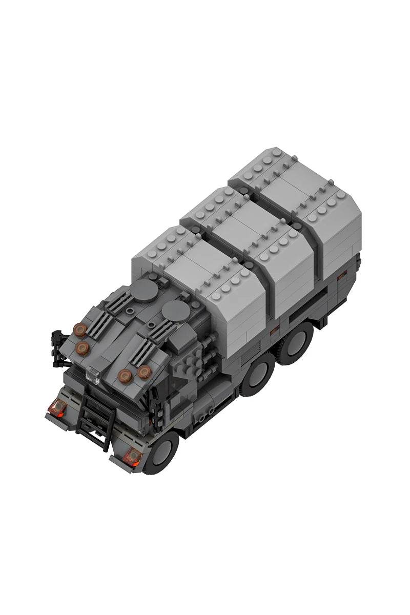 MOC Futuristic Military Truck Model Building Block DIY Building Bricks MOC - ToylandEU
