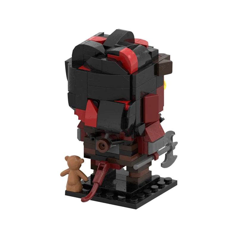 MOC Game Character Karlach Model Building Blocks Battle Demon Doll Building Bricks MOC - ToylandEU