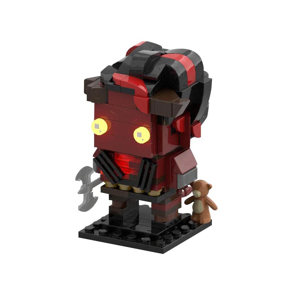 MOC Game Character Karlach Model Building Blocks Battle Demon Doll Building Bricks MOC - ToylandEU