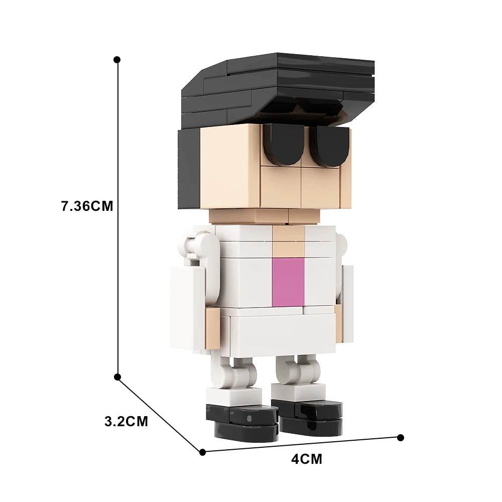 MOC Game Figure Brickheadz Building Block Cloud Strife Gift Set - ToylandEU