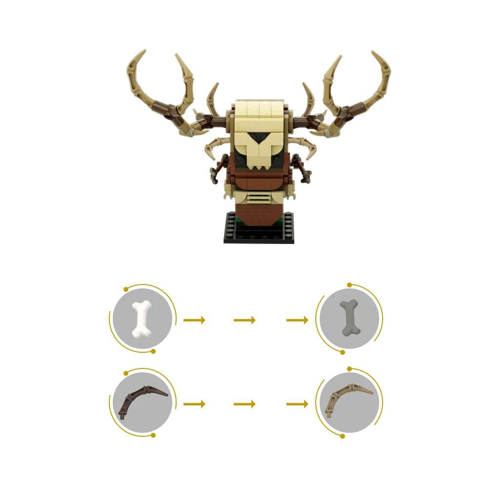 MOC Game Figure Brickheadz Building Block Cloud Strife Gift Set - ToylandEU