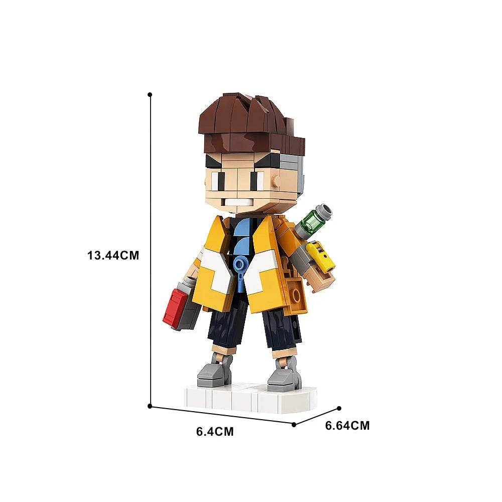 MOC Game Figure Brickheadz Building Block Cloud Strife Gift Set - ToylandEU