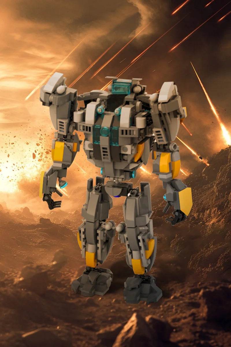 MOC Game Mecha X 2.0 Plus Model Building Blocks Building Bricks MOC Gift - ToylandEU