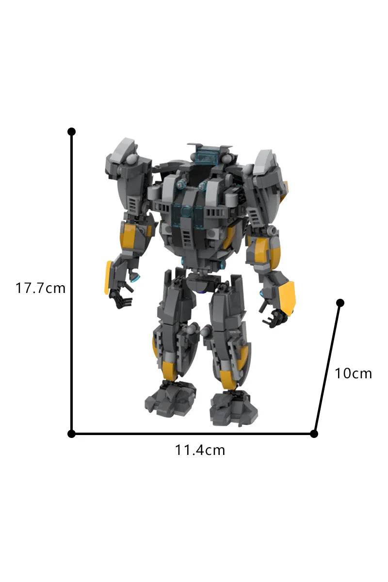 MOC Game Mecha X 2.0 Plus Model Building Blocks Building Bricks MOC Gift - ToylandEU