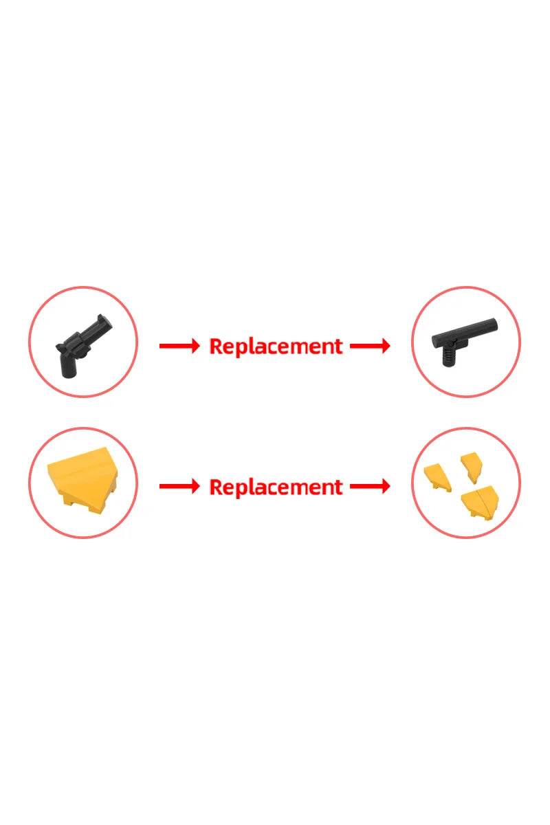 MOC Game Mecha X 2.0 Plus Model Building Blocks Building Bricks MOC Gift - ToylandEU