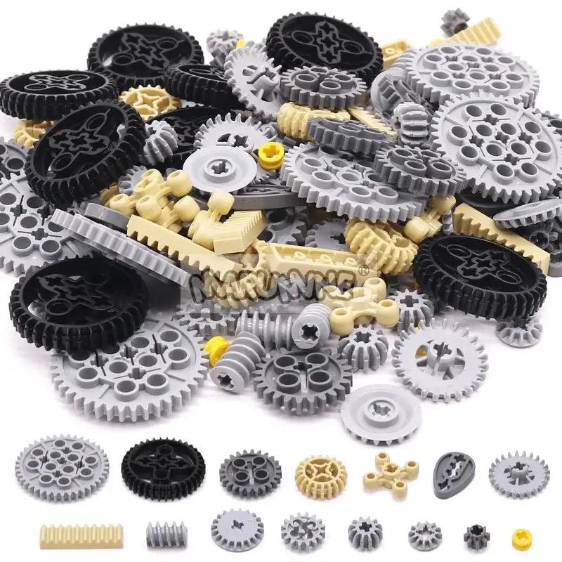  MOC Gear Rack Building Blocks For Robot Builders 120Pcs -  ToylandEU™