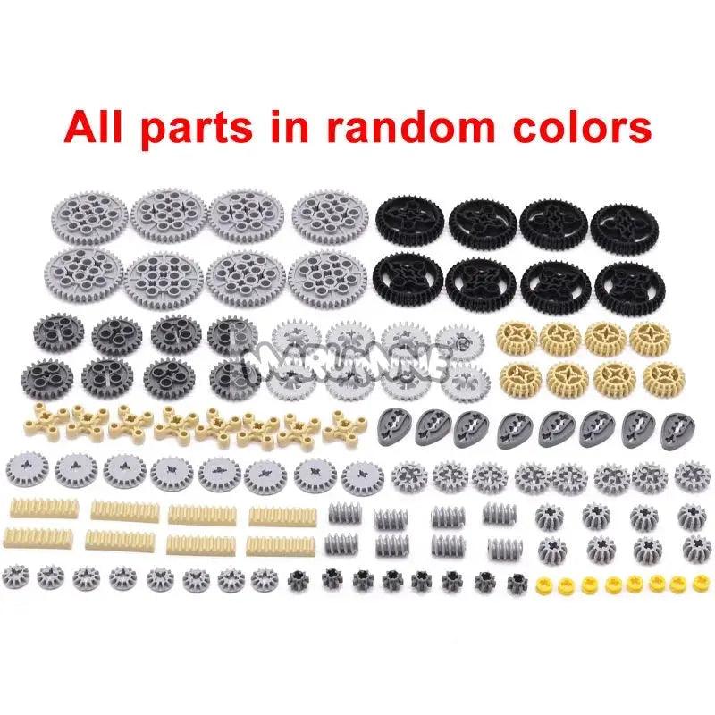  MOC Gear Rack Building Blocks For Robot Builders 120Pcs -  ToylandEU™