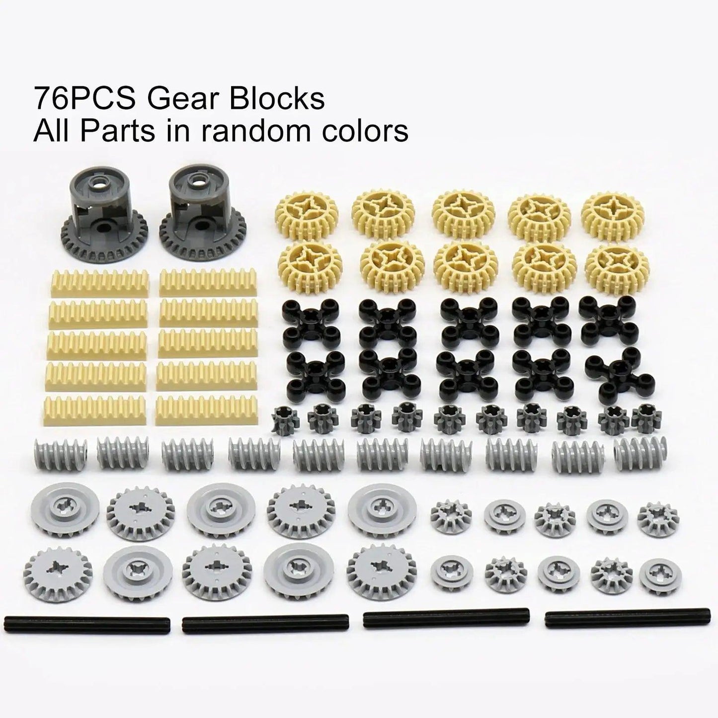  MOC Gear Rack Building Blocks For Robot Builders 120Pcs -  ToylandEU™