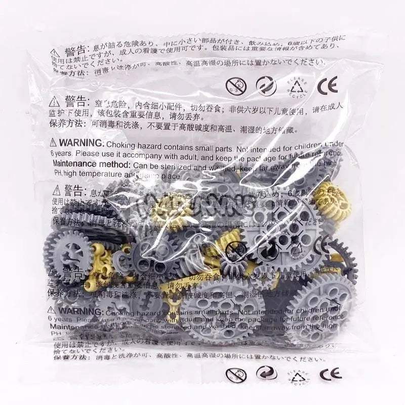  MOC Gear Rack Building Blocks For Robot Builders 120Pcs -  ToylandEU™