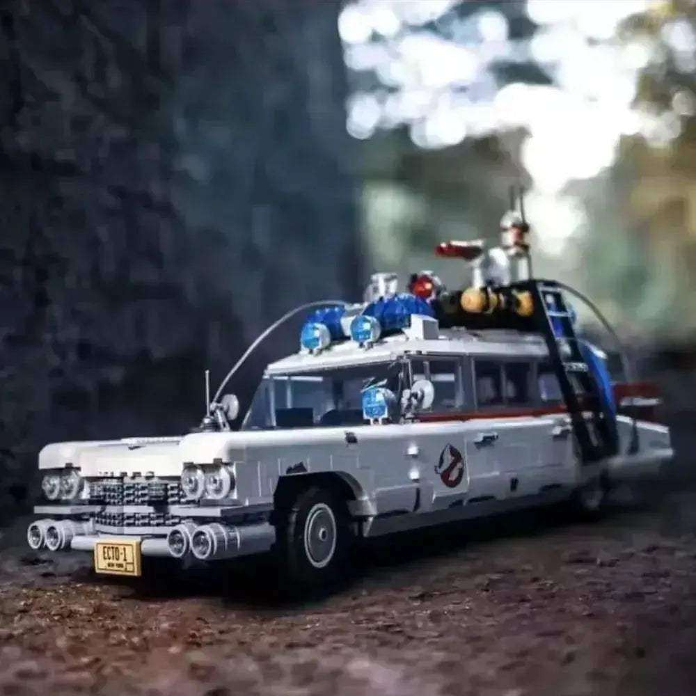 Ghostbusters ECTO1 Building Blocks Set For 10274 Fans Display Ready - ToylandEU