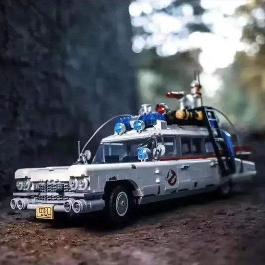  Ghostbusters ECTO1 Building Blocks Set Display Ready -  ToylandEU™