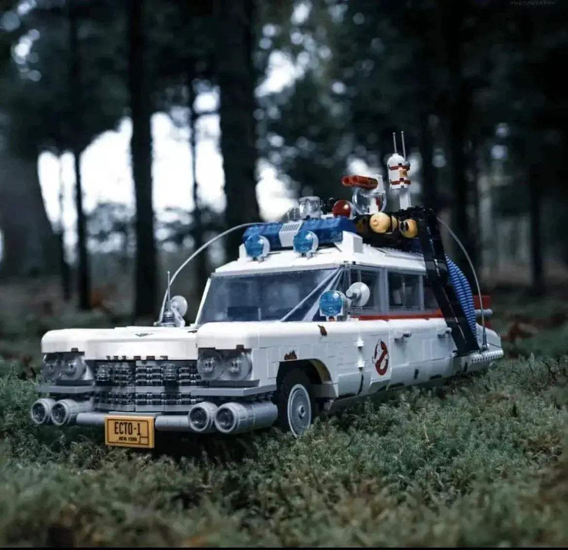 Ghostbusters Ecto One Lego Compatible Building Blocks Kit for Display - ToylandEU