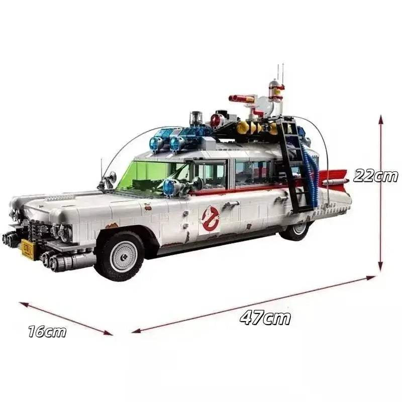 Ghostbusters Ecto One Lego Compatible Building Blocks Kit for Display - ToylandEU