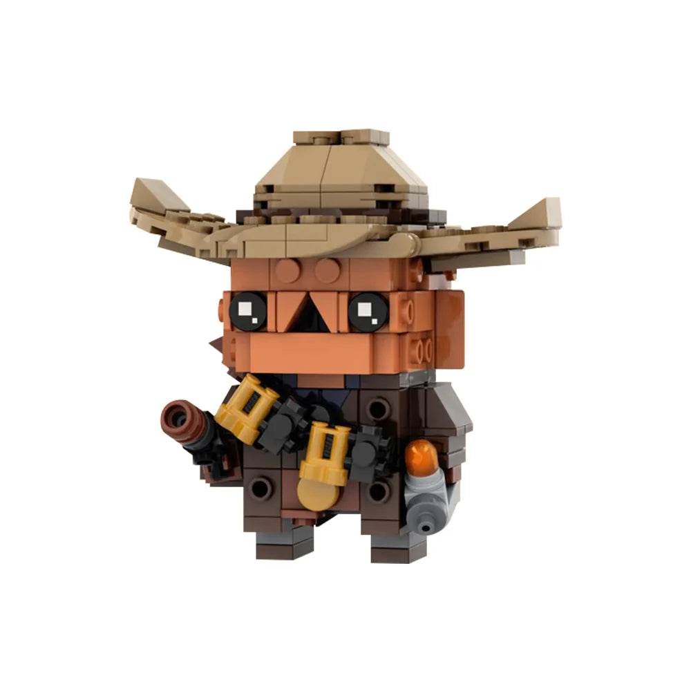 MOC Ghoul Brickhead Model Building Blocks Gift Mini Figure Building Bricks MOC - ToylandEU