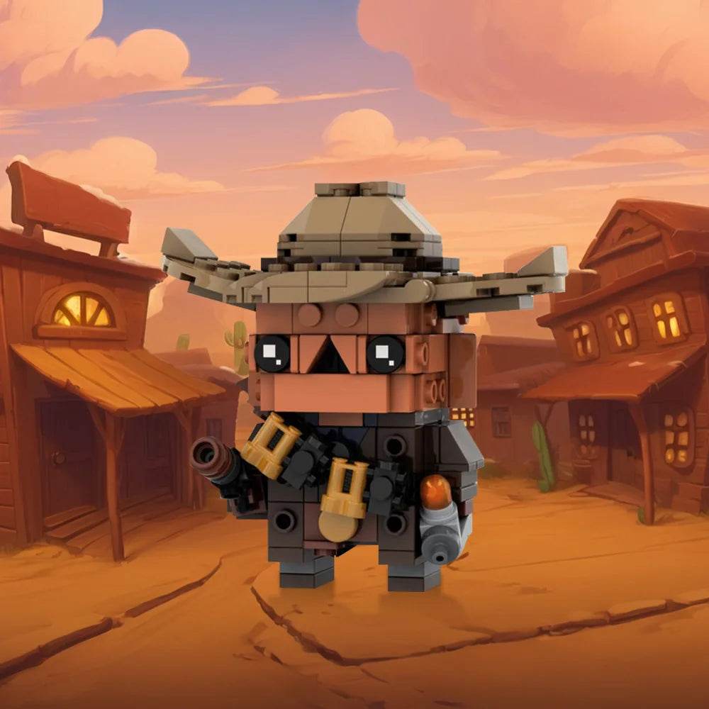 MOC Ghoul Brickhead Model Building Blocks Gift Mini Figure Building Bricks MOC - ToylandEU