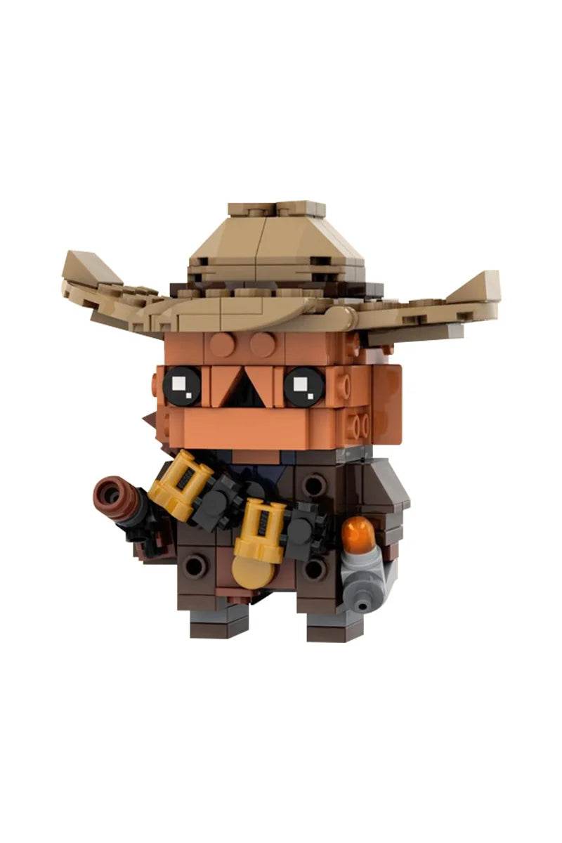 MOC Ghoul Brickhead Model Building Blocks Gift Mini Figure Building Bricks MOC - ToylandEU