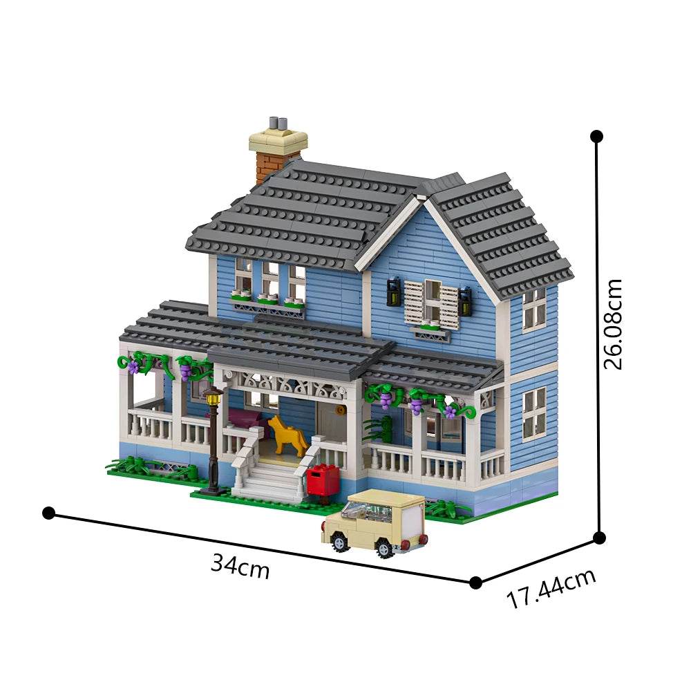 MOC Gilmore Girls House Model Building Blocks Gift Set Building Bricks MOC - ToylandEU