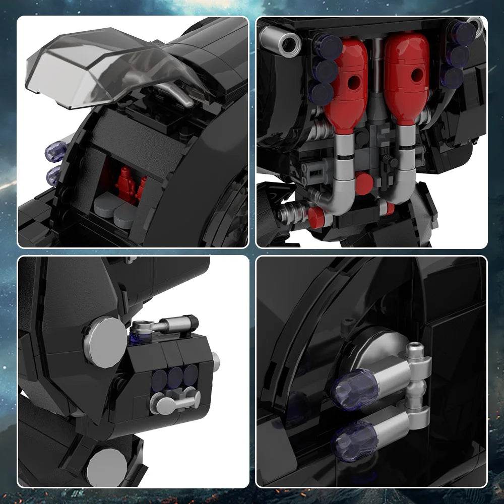 MOC Goliath Mech Model Building Blocks StarCraft Game Toy - ToylandEU