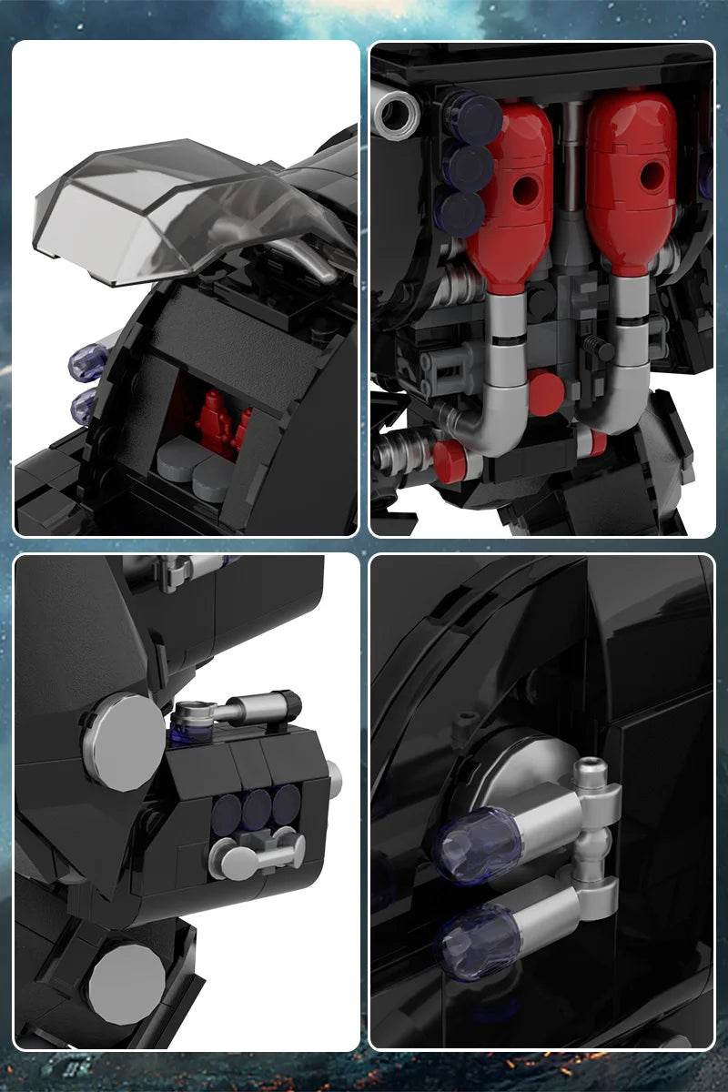 MOC Goliath Mech Model Building Blocks StarCraft Game Toy - ToylandEU