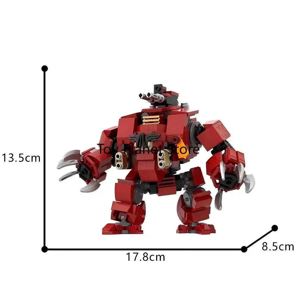 MOC Hammer Tank Battle Robot Building Blocks Mech Warrior - ToylandEU