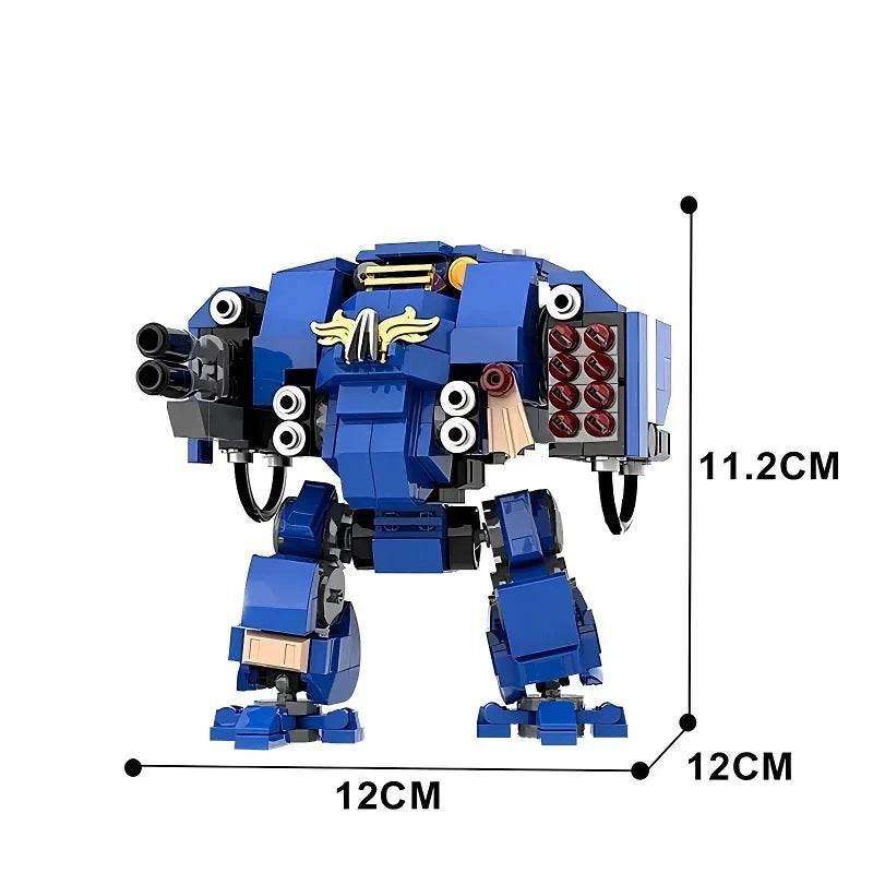 MOC Hammer Tank Battle Robot Building Blocks Mech Warrior - ToylandEU