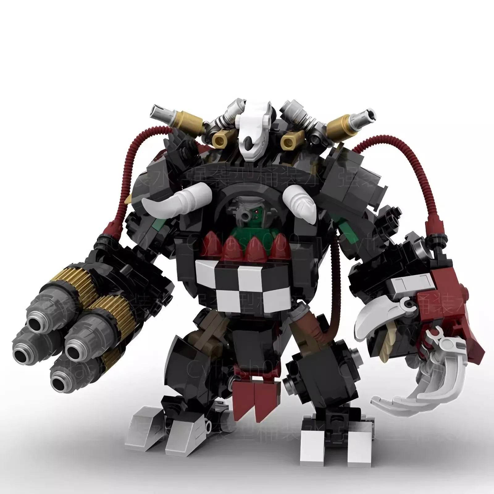 MOC Hammer Tank Battle Robot Building Blocks Mech Warrior - ToylandEU