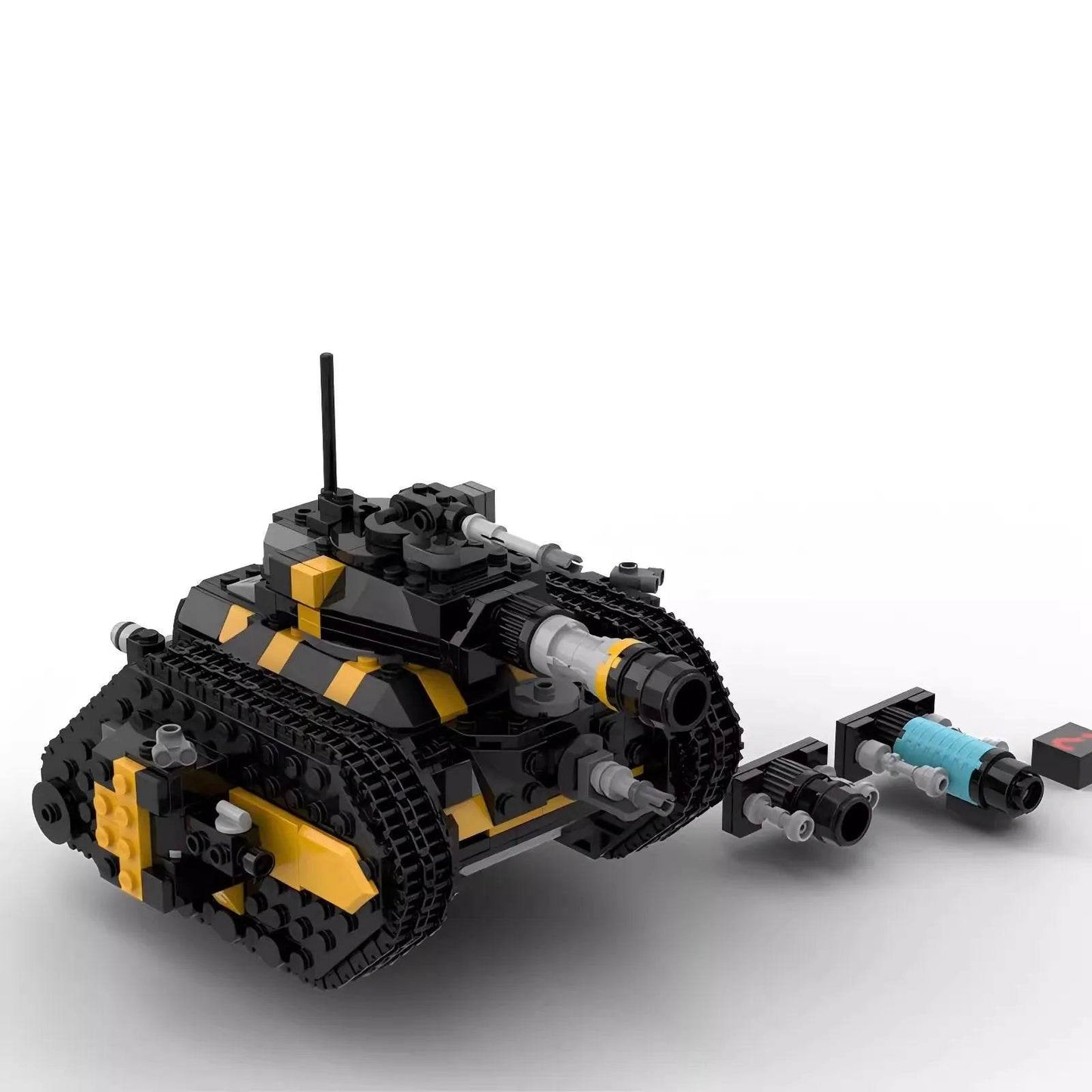 MOC Hammer Tank Battle Robot Building Blocks Mech Warrior - ToylandEU