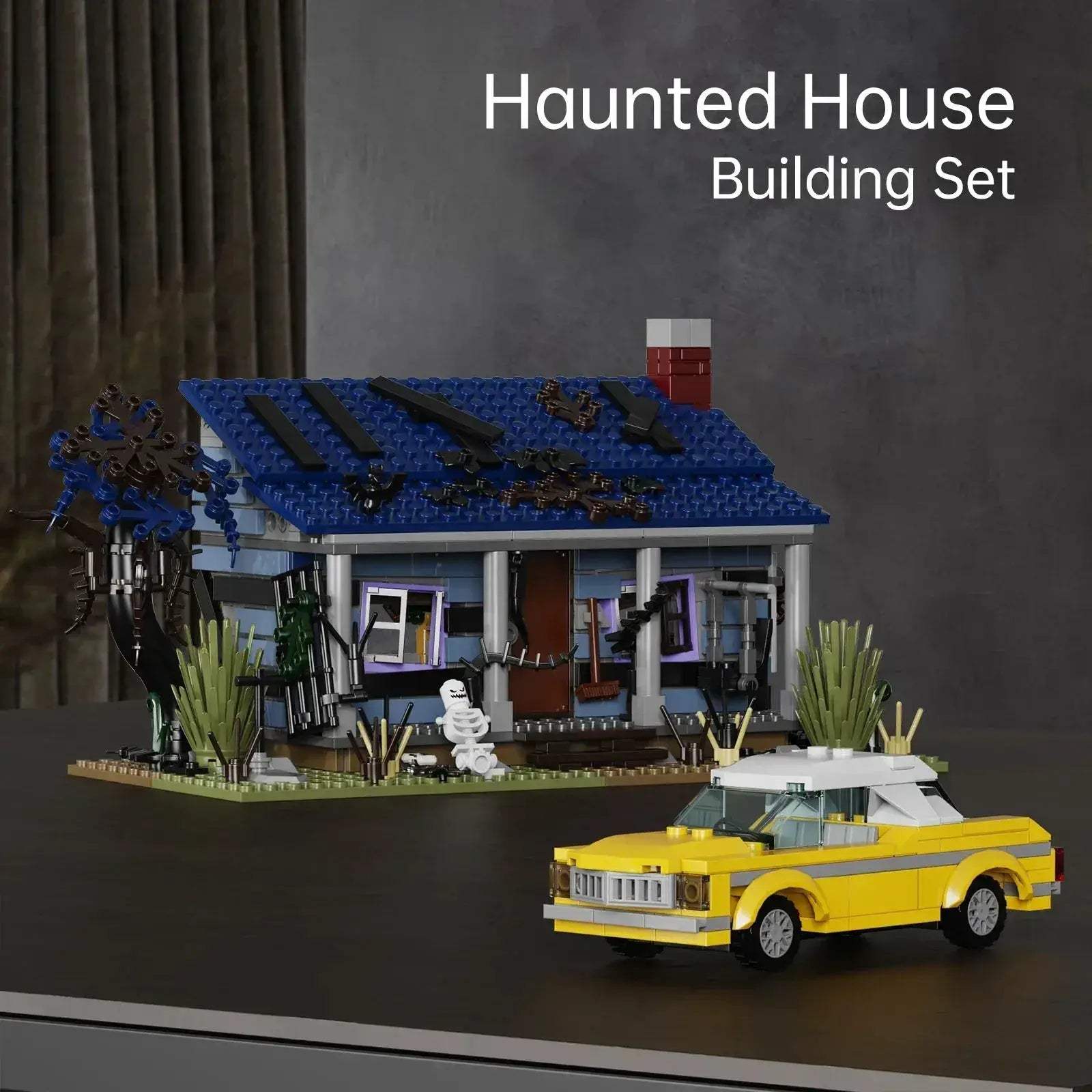 Haunted House Lego Compatible Building Blocks Set 639 Pieces - ToylandEU