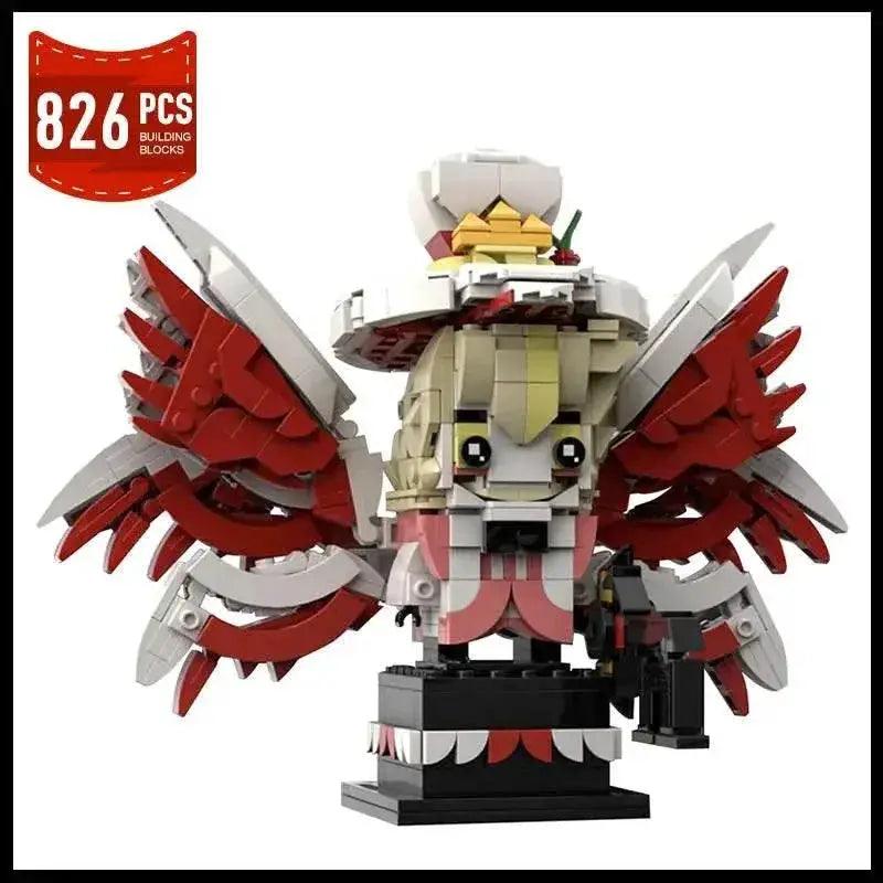  MOC Hazbined Hotel Alastor Lucifer Brickheadz Building Block Building Bricks MOC -  ToylandEU™
