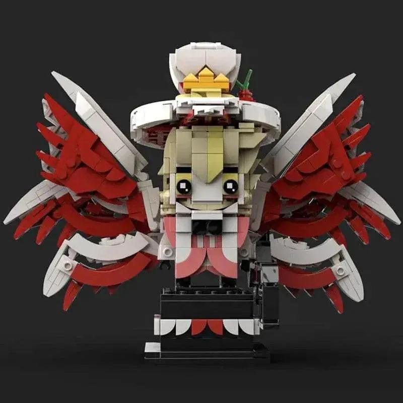  MOC Hazbined Hotel Alastor Lucifer Brickheadz Building Block Building Bricks MOC -  ToylandEU™