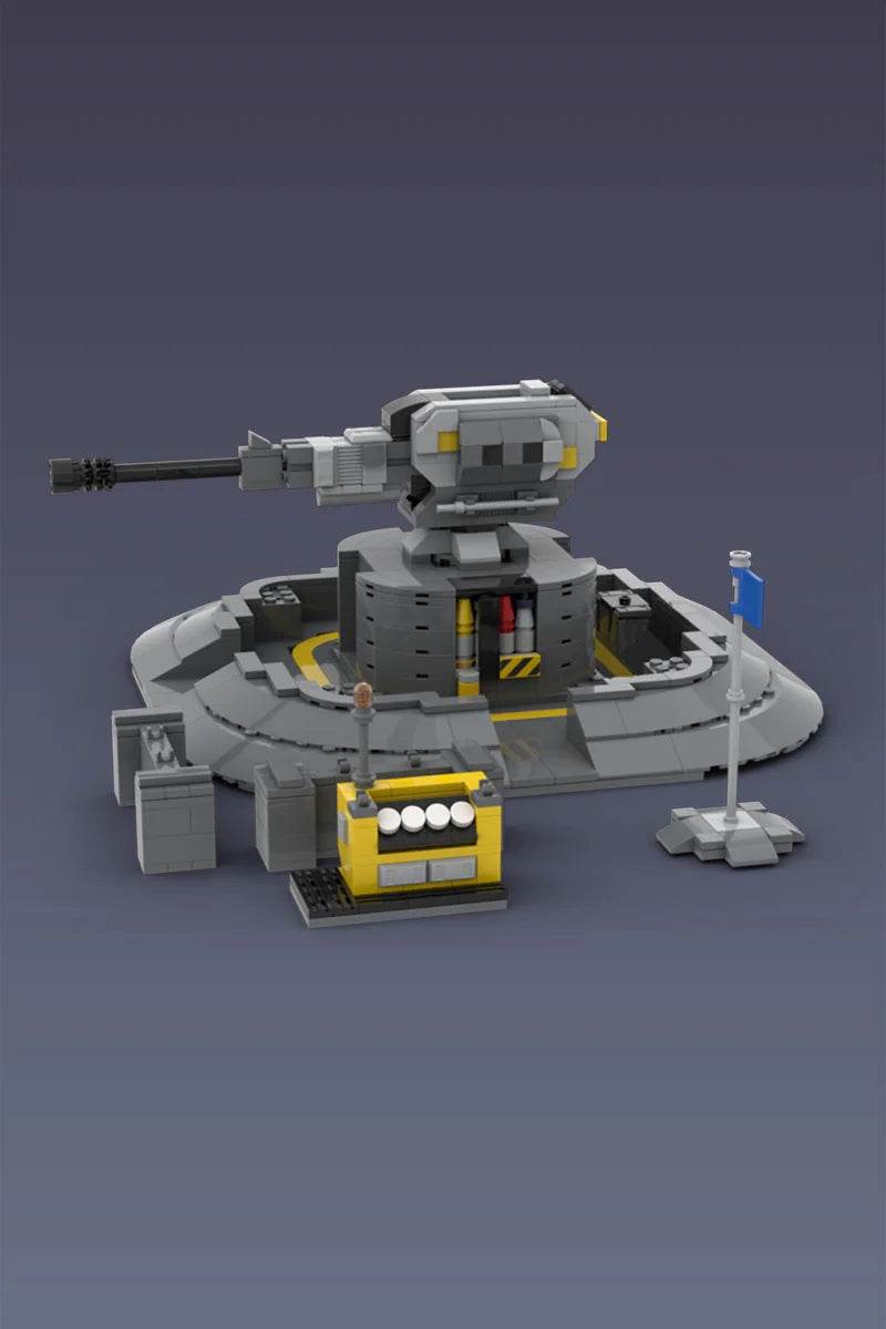 MOC Helldivers 2 SEAF Artillery Model Building Blocks Building Bricks MOC - ToylandEU