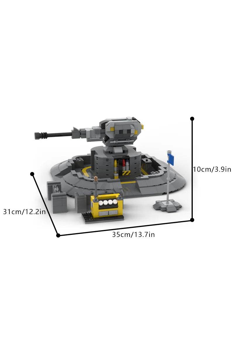 MOC Helldivers 2 SEAF Artillery Model Building Blocks Building Bricks MOC - ToylandEU