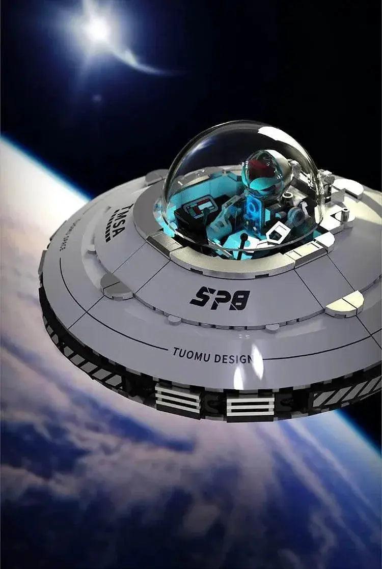  MOC High Difficulty Space UFO Alien Spaceship Building Blocks -  ToylandEU™