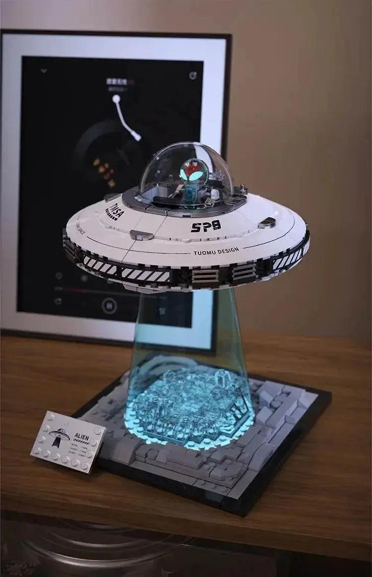  MOC High Difficulty Space UFO Alien Spaceship Building Blocks -  ToylandEU™