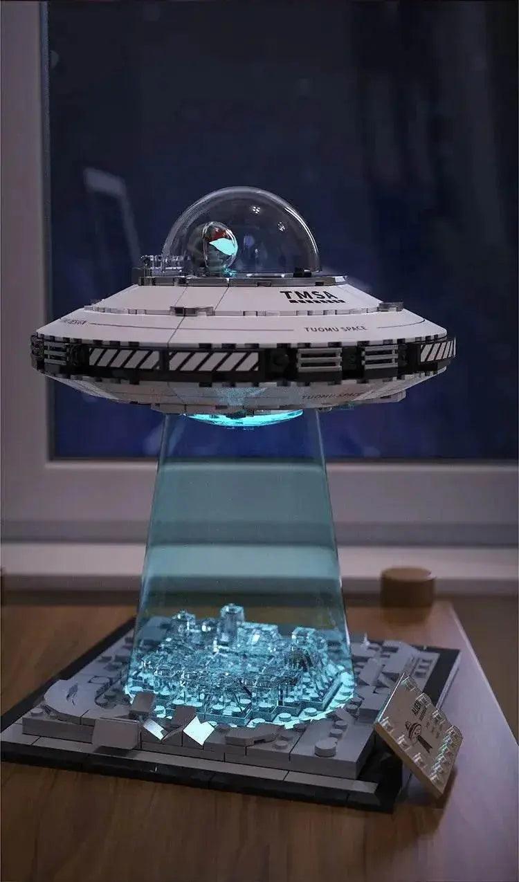  MOC High Difficulty Space UFO Alien Spaceship Building Blocks -  ToylandEU™