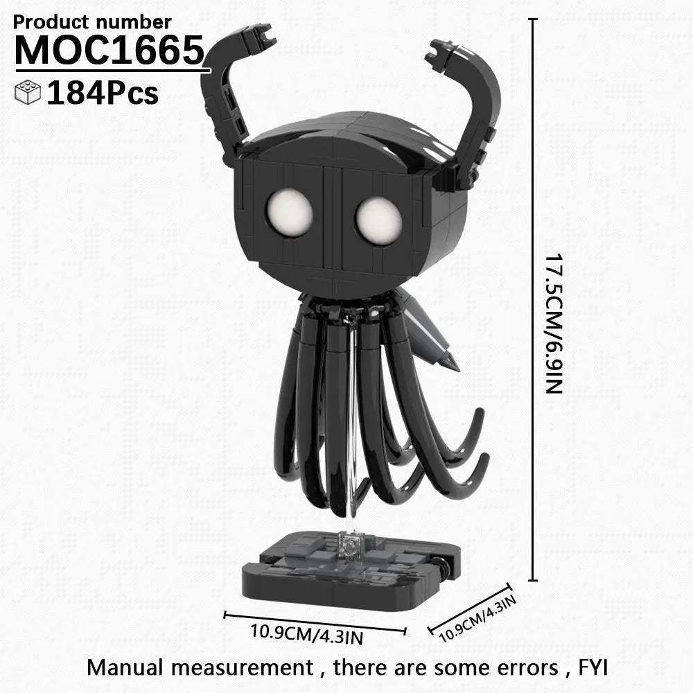 Hollow Knight Silksong BrickHeadzed Educational Building Blocks - ToylandEU
