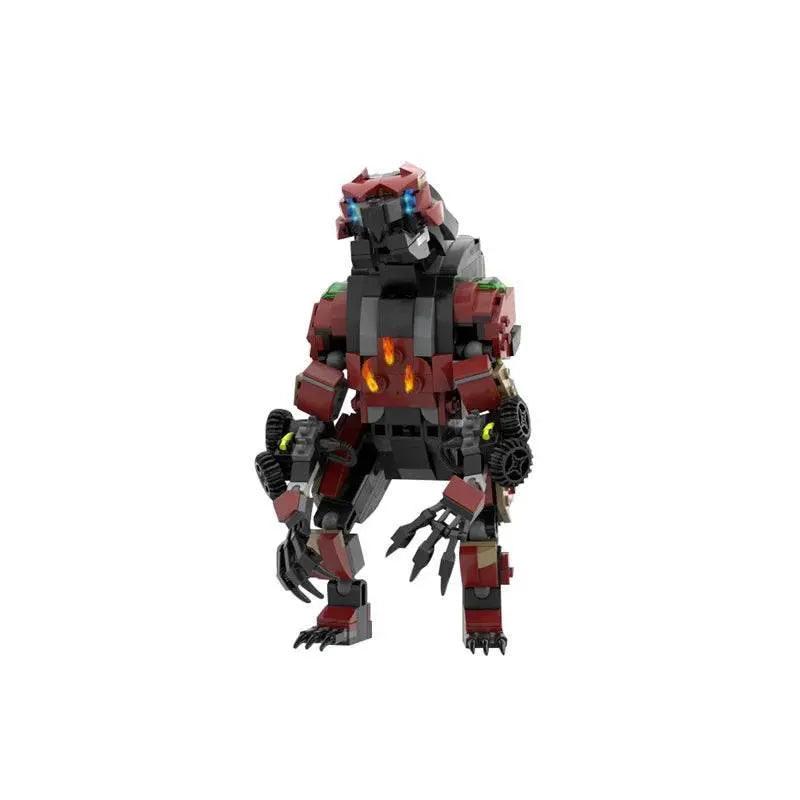  MOC Horizon Fireclaw Bear-shaped Monster Mecha Game Blocks Building Bricks MOC -  ToylandEU™