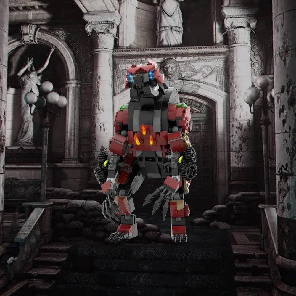  MOC Horizon Fireclaw Bear-shaped Monster Mecha Game Blocks Building Bricks MOC -  ToylandEU™