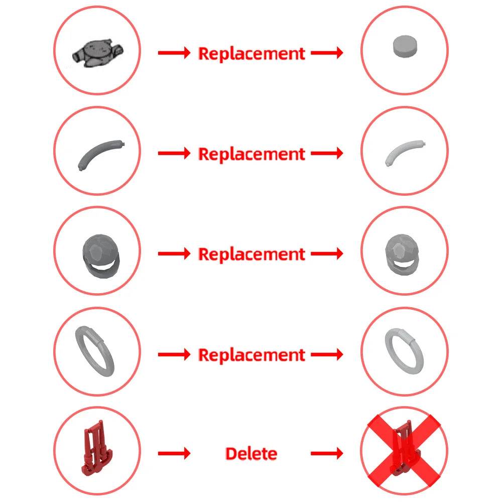 MOC Horizons Game Deathbringer Model Building Blocks Gift Building Bricks MOC - ToylandEU