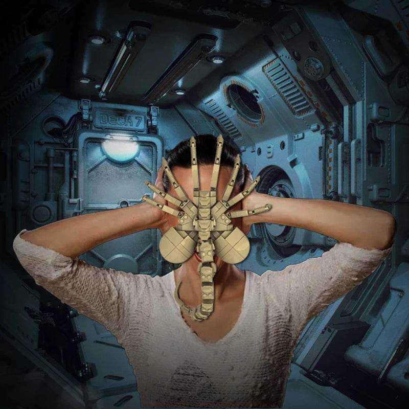 MOC Horror Movie Alien Facehugger Model Building Blocks Toy - ToylandEU