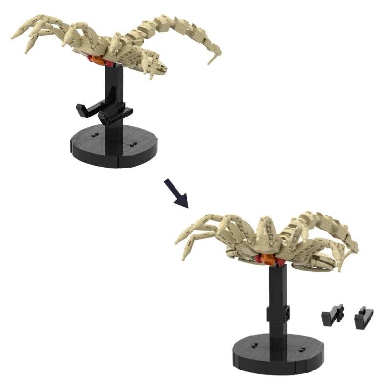 MOC Horror Movie Alien Facehugger Model Building Blocks Toy - ToylandEU