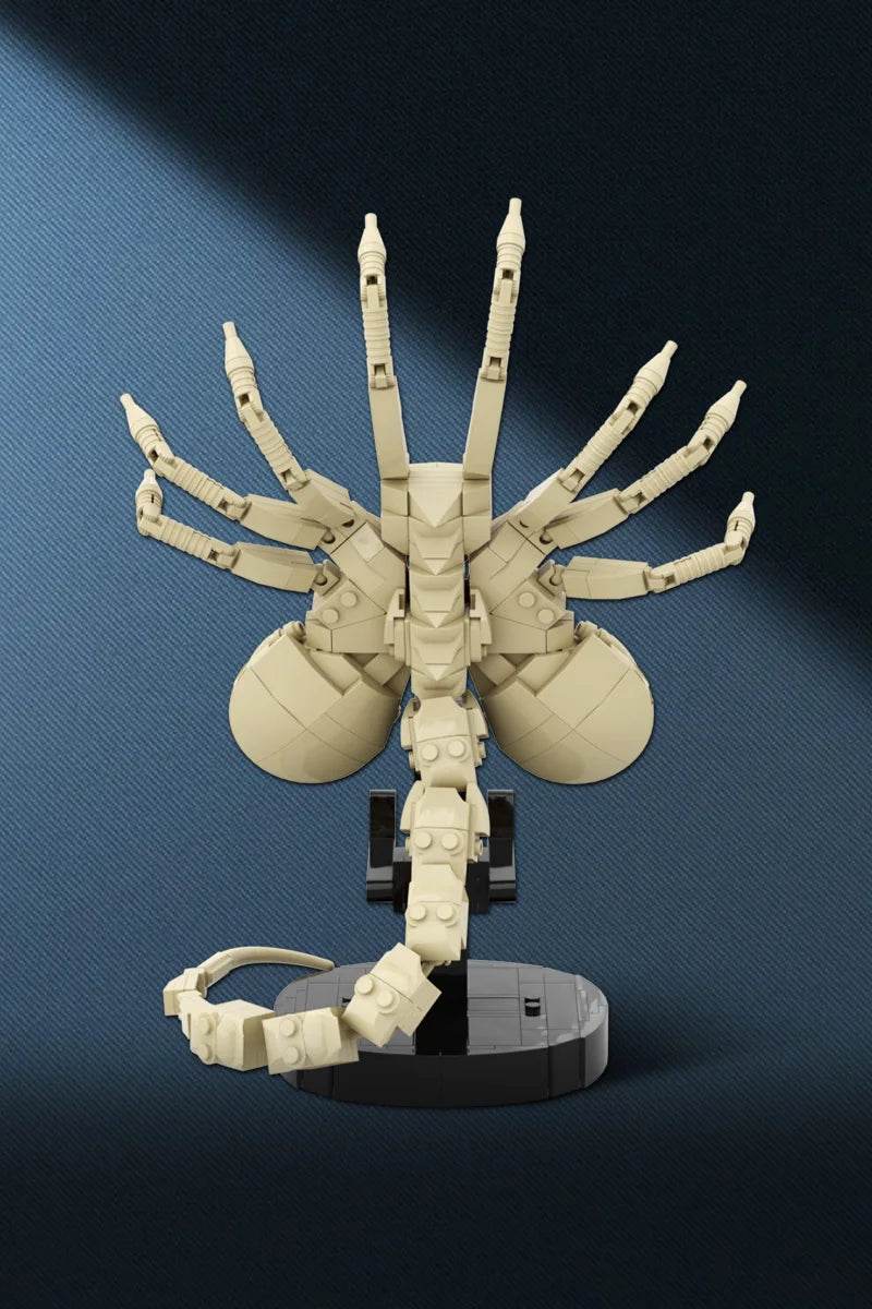 MOC Horror Movie Alien Facehugger Model Building Blocks Toy - ToylandEU