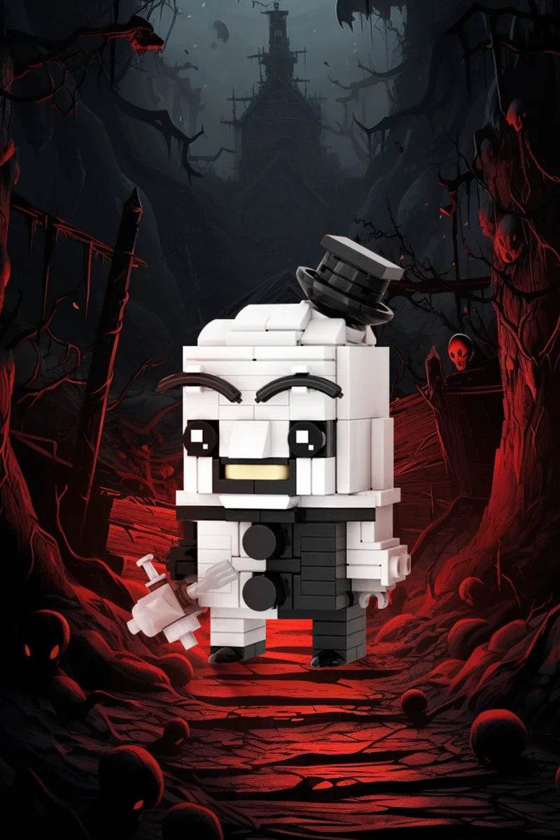 MOC Horror Movie Terrifier BrickheadZ Doll Model Building Blocks Building Bricks MOC - ToylandEU