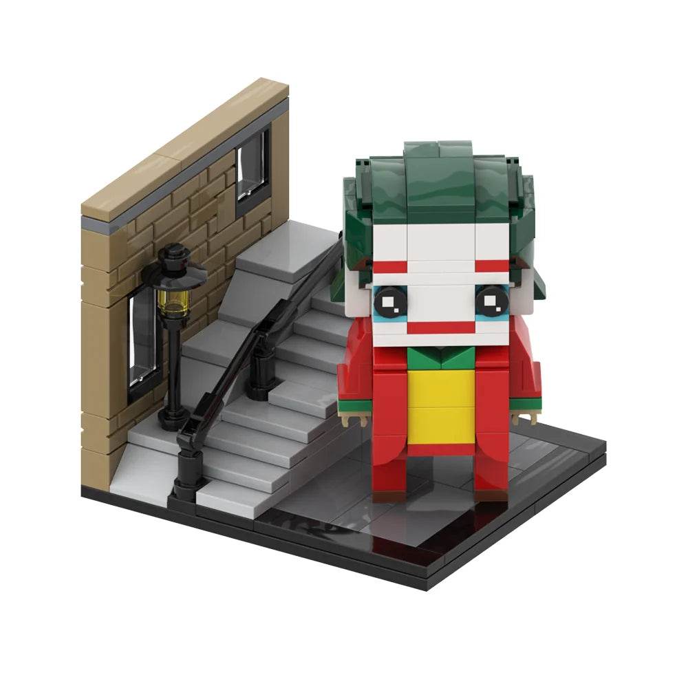 MOC Hot Horror Movie Joker Building Block Cartoon Clown Model Building Bricks MOC - ToylandEU