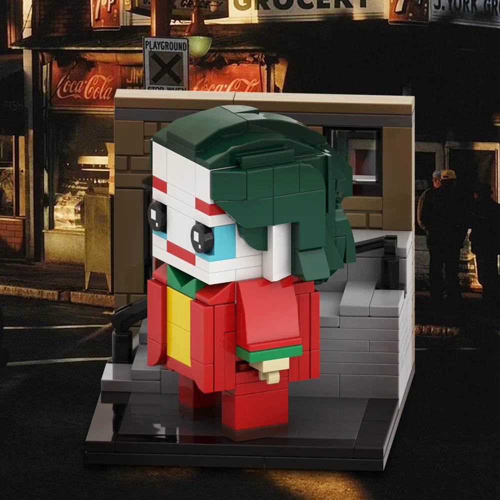 MOC Hot Horror Movie Joker Building Block Cartoon Clown Model Building Bricks MOC - ToylandEU
