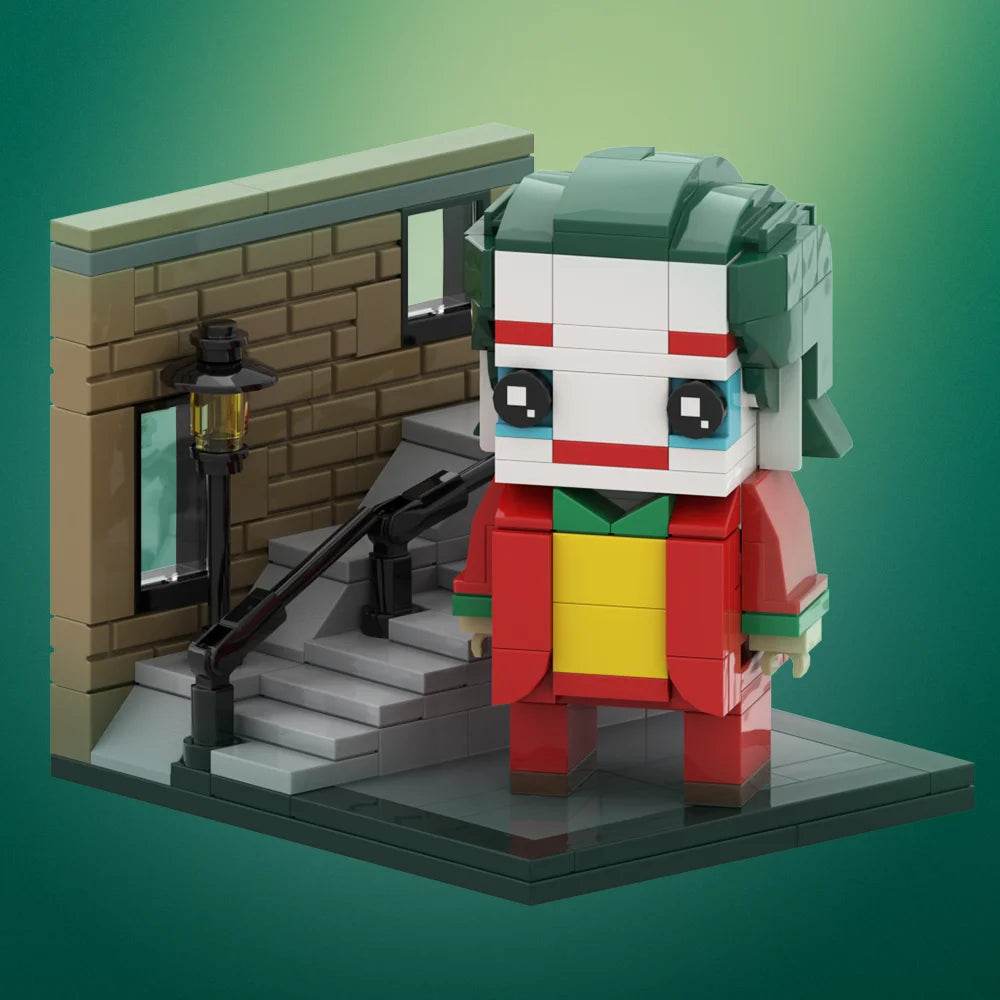 MOC Hot Horror Movie Joker Building Block Cartoon Clown Model Building Bricks MOC - ToylandEU