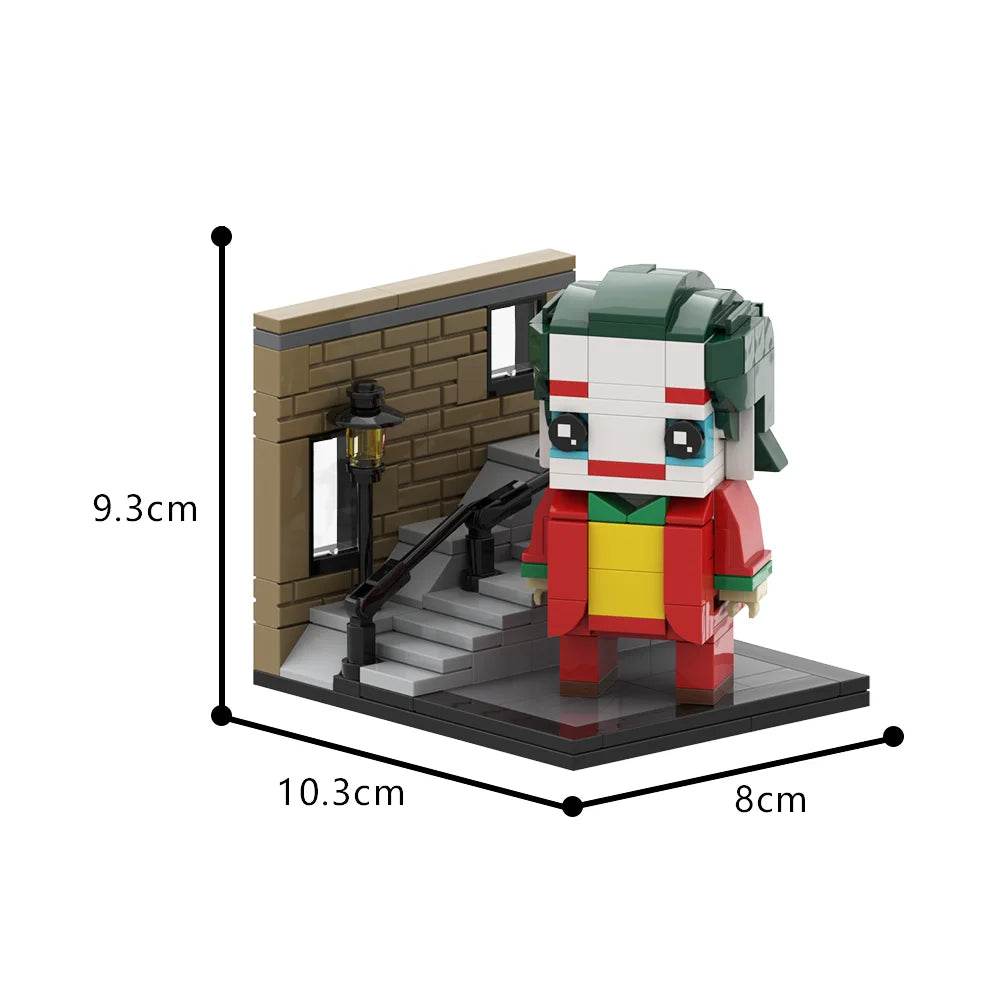 MOC Hot Horror Movie Joker Building Block Cartoon Clown Model Building Bricks MOC - ToylandEU